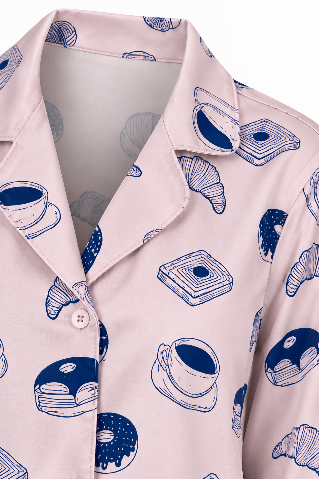 Elegant Breakfast Pajama Set