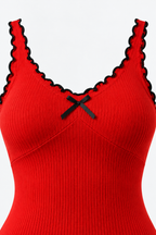 Sleeveless Bow Nightdress