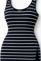 Long Striped Dress