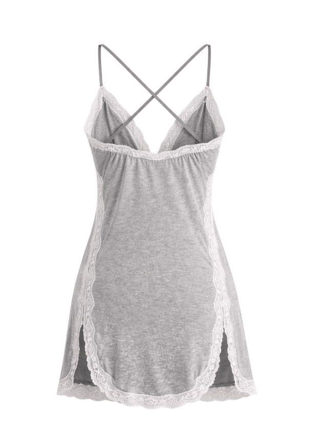 كاش قصير مزود بالدانتيل