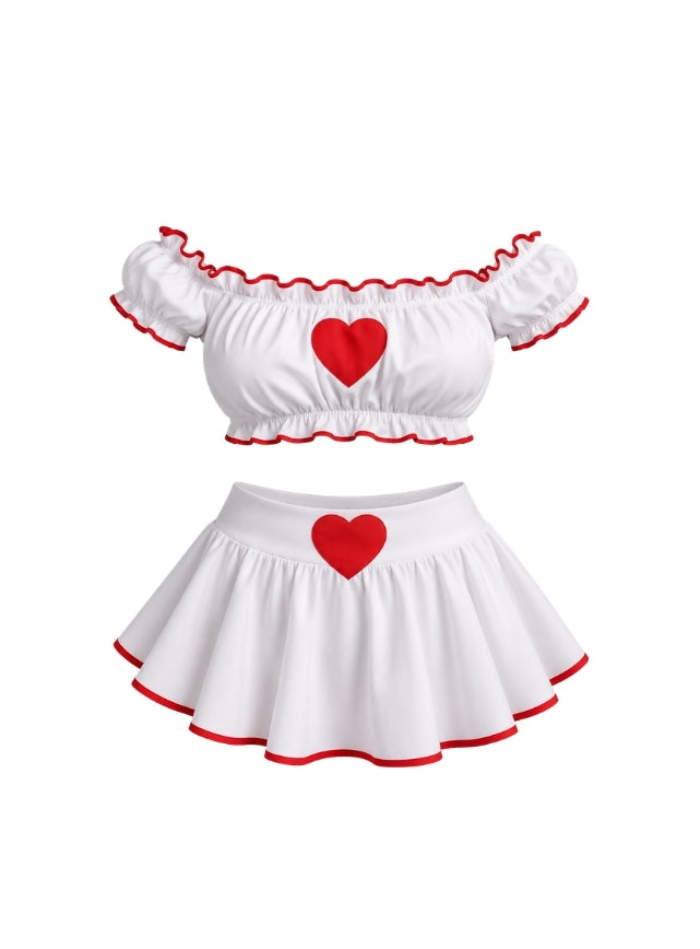 Sexy Top & Skirt Set