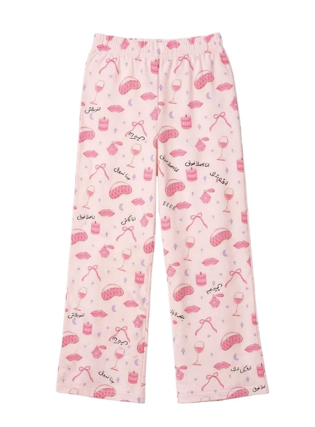 651لانجري شفاف قصير نبيتى