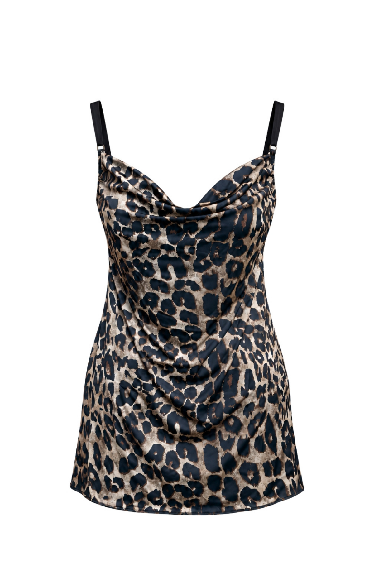 Tiger Print Dress with Butterfly Back Detail