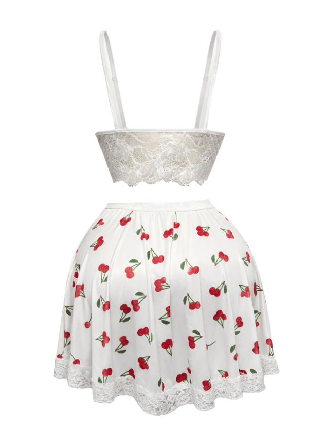 بيبي دول قطعتين بطبعه الكريز