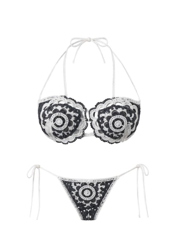 Handmade Summer Crochet Bra & Panty Set