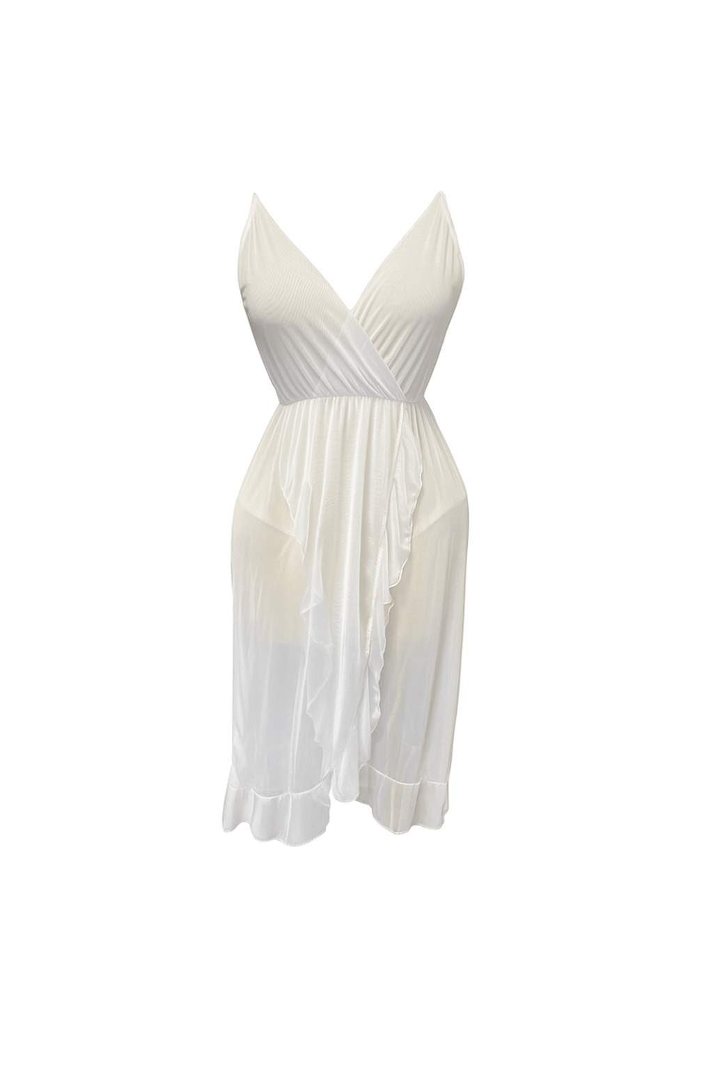 لانجيري شفاف طويل بقصه مميزه