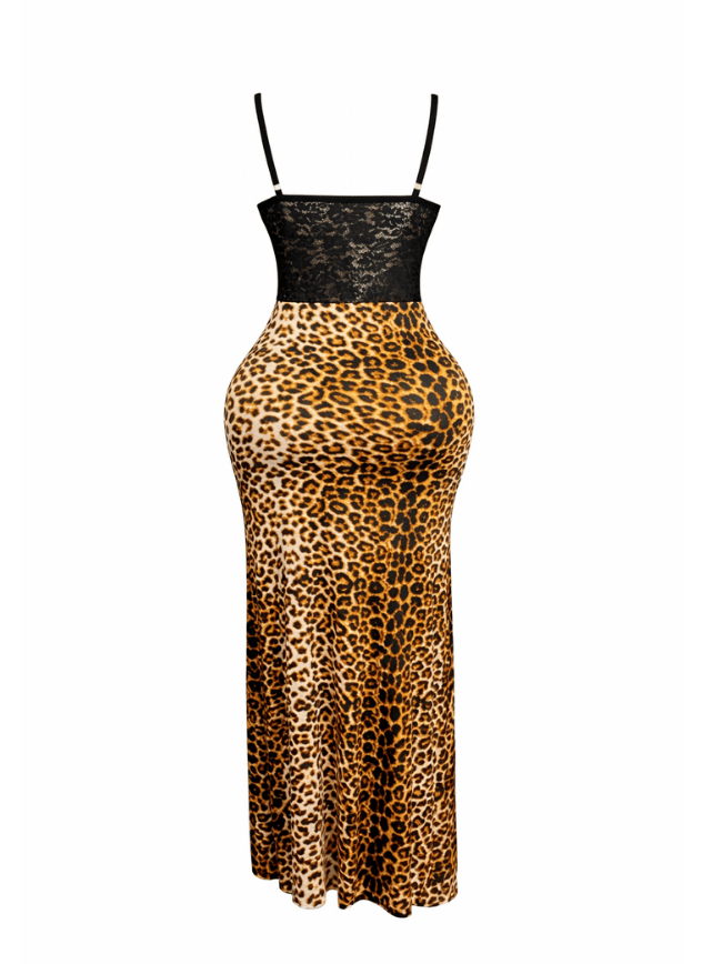 Tiger Lace Waist Dress