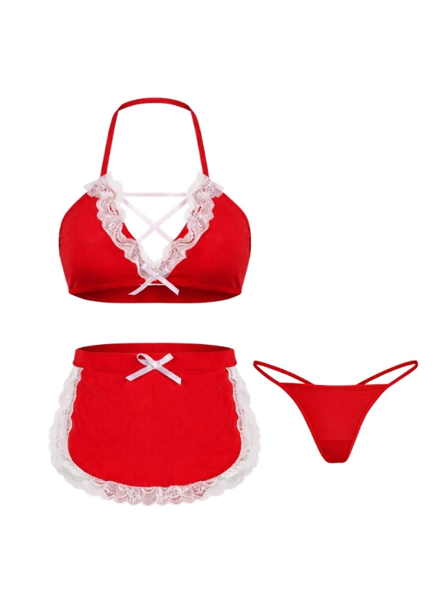 Sexy 3-Piece Babydoll