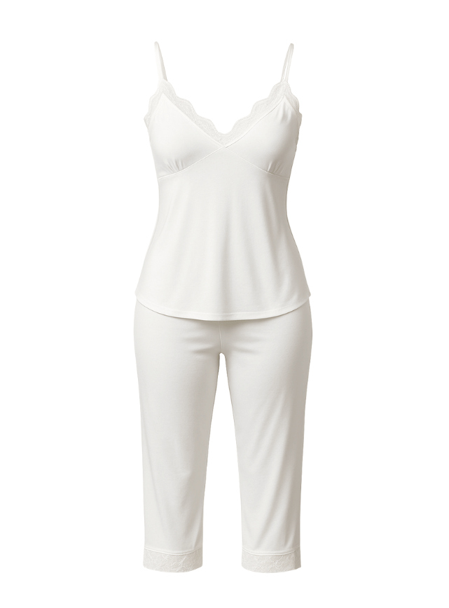 (بيجامه 3 قطع (بنطلون وتوب وروب