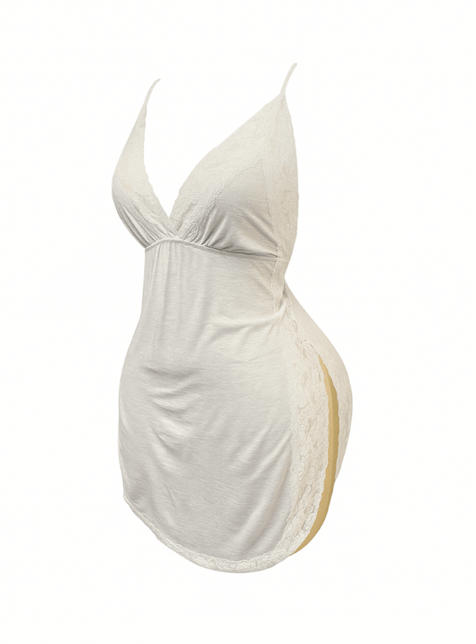 كاش قصير مزود بالدانتيل