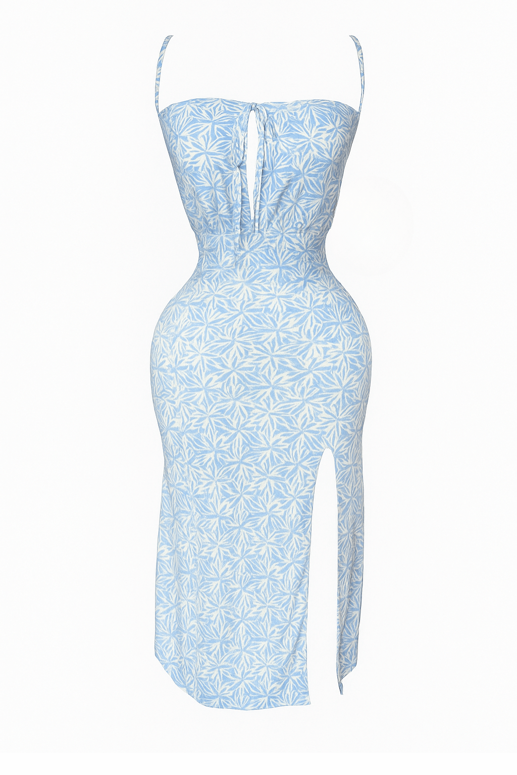 Floral Maxi Slit Dress