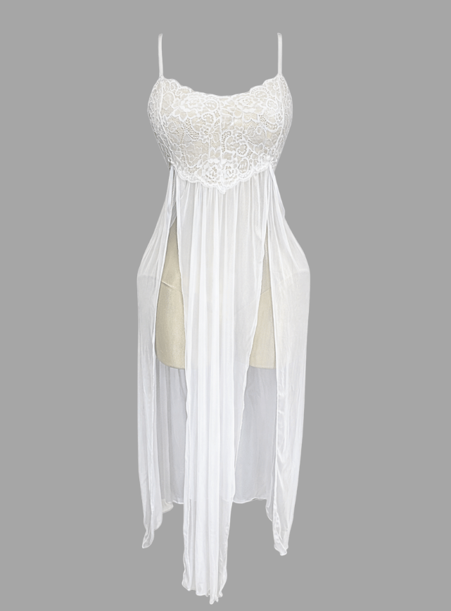 Lace Mesh Lingerie Set