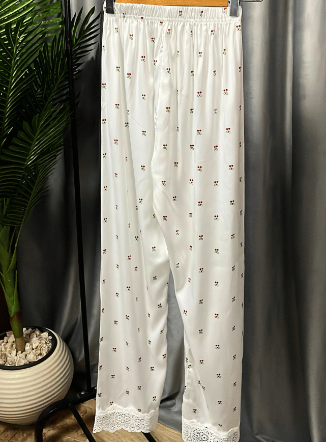 3pcs Satin Pajama