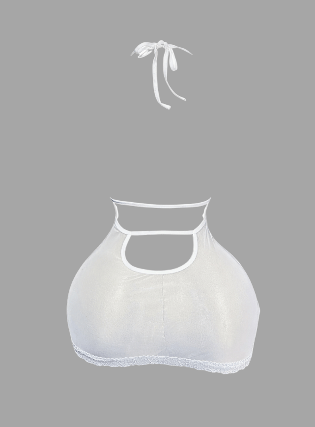 لانجيري شفاف بفتحه من عند الصدر