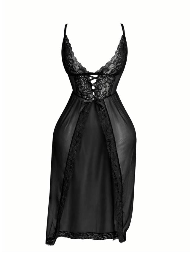 Long Sheer Lingerie