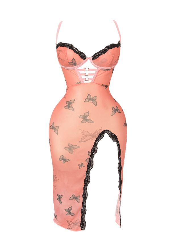 Sheer Butterfly Lingerie