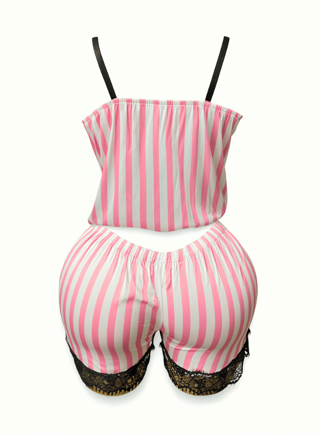 Pink Stripe Pajamas