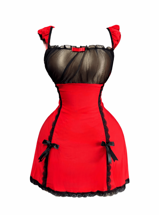 Cute Lace Nightdress