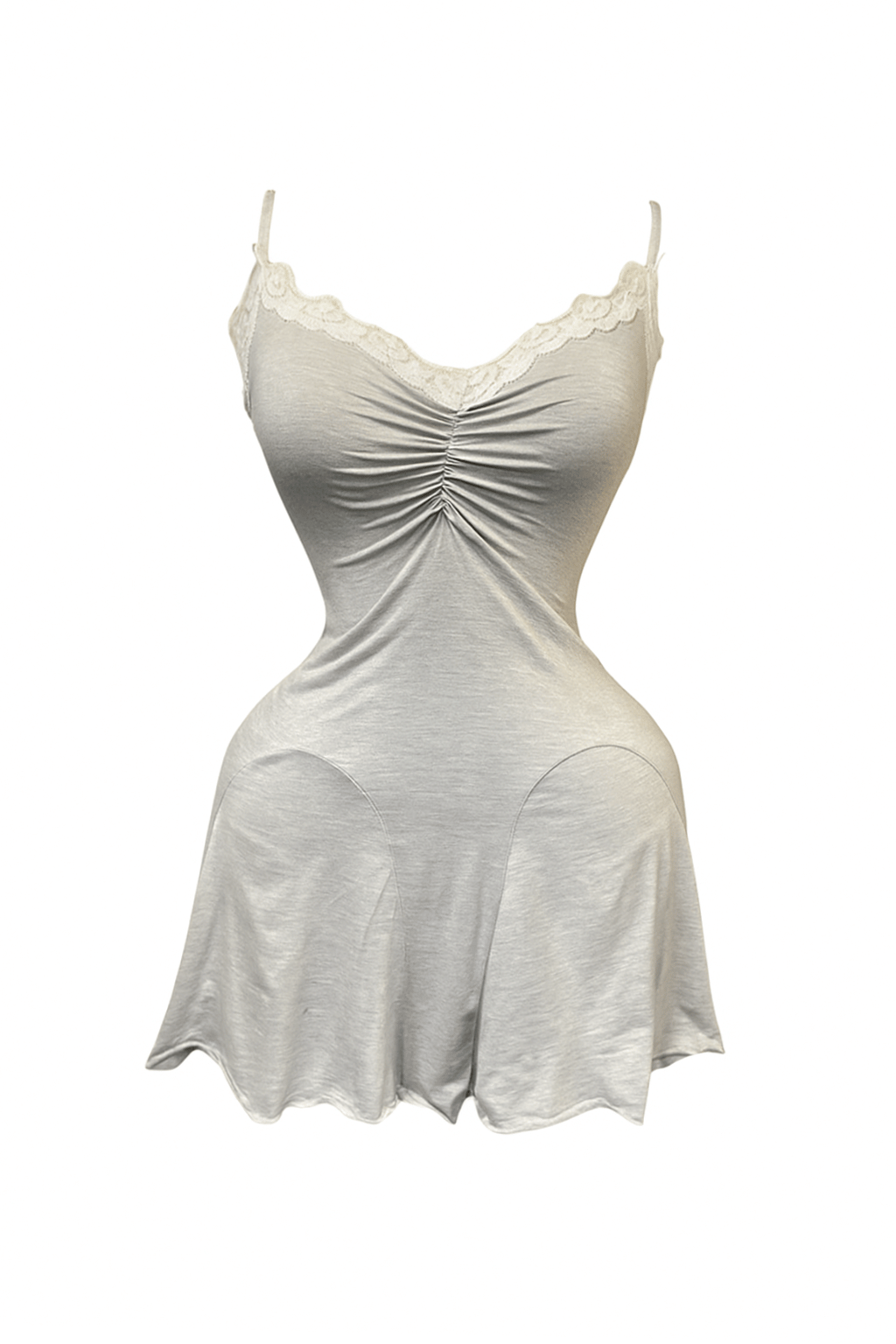 كاش قصير مزود بدانتيل