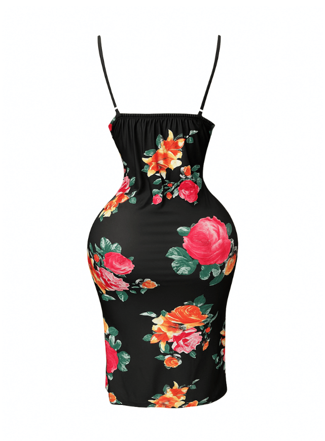 Floral Bodycon Dress