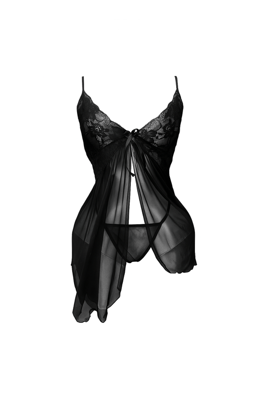 لانجري قصير بحماله رفيعه