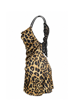 Tiger Print Dress with Butterfly Back Detail