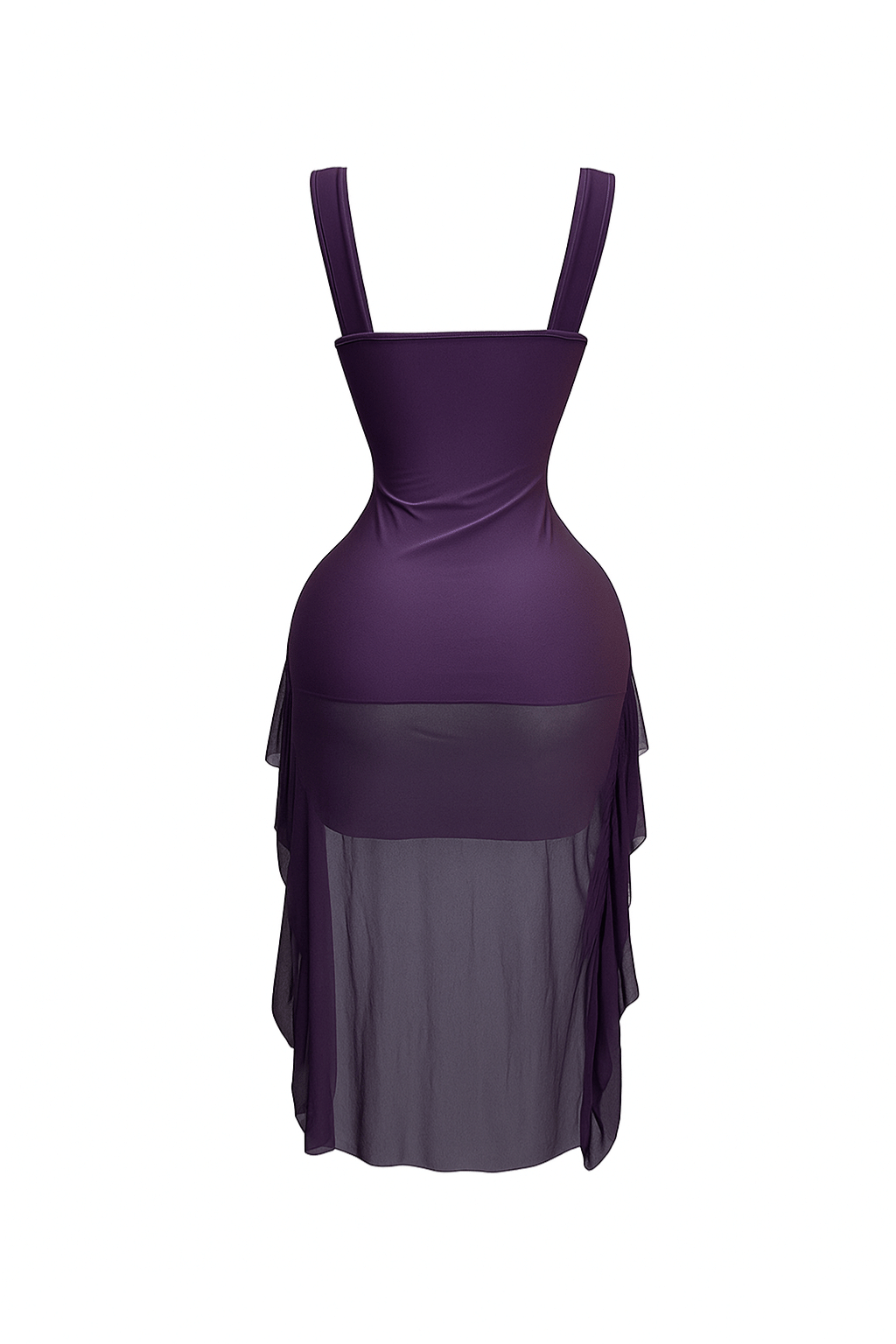 دريس مزود بدانتيل من الاسفل