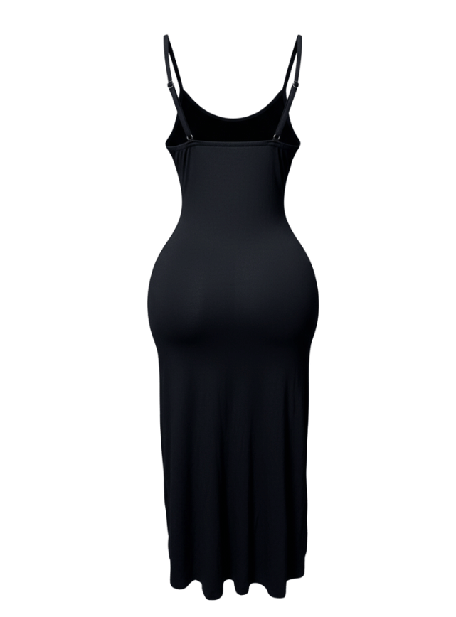 Lace spliced nightdress