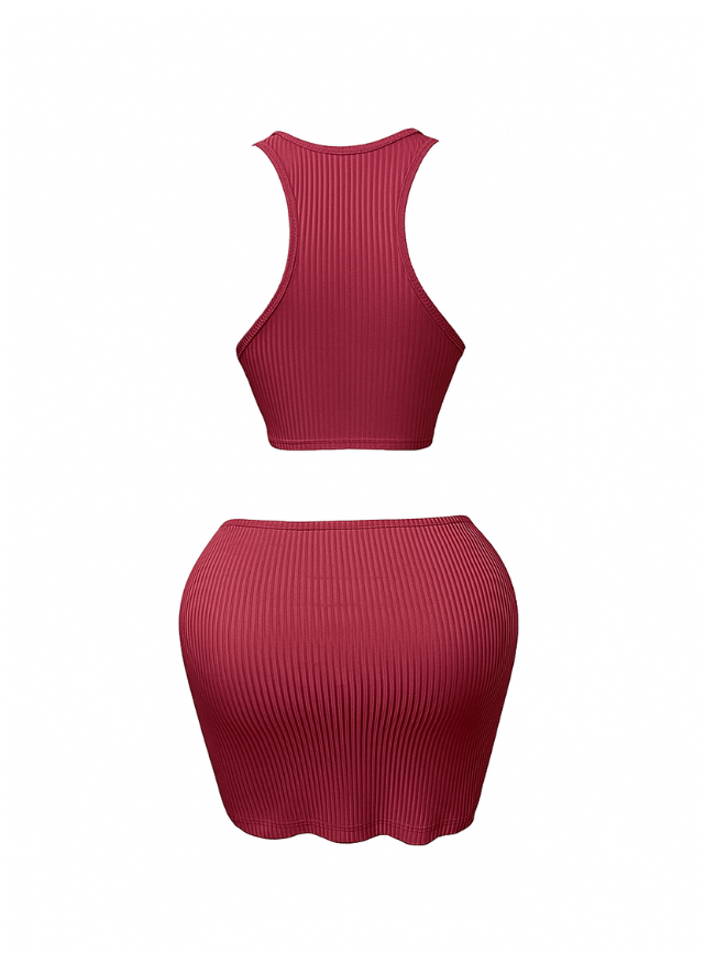 Open Back Bodycon Dress