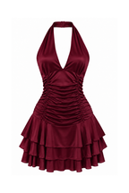 Dress with Open Neckline