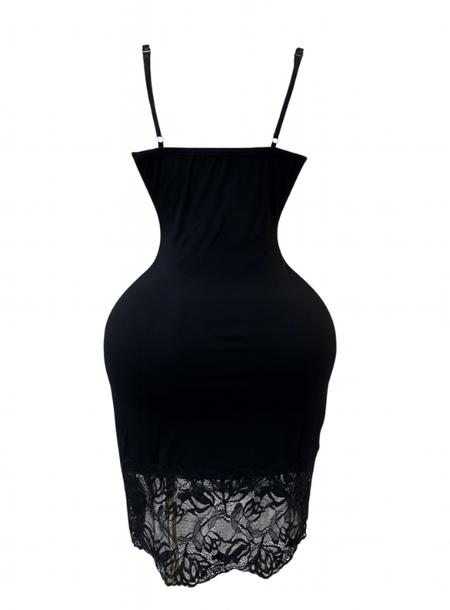 Cotton Lace Lingerie Dress