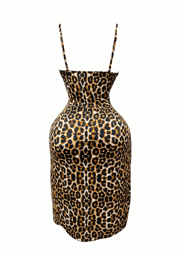 Leopard Lace Nightdress