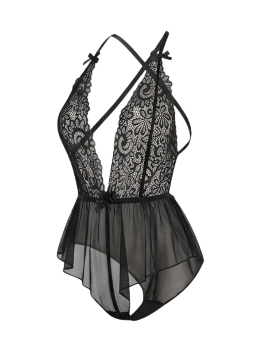 Sheer Lace Babydoll