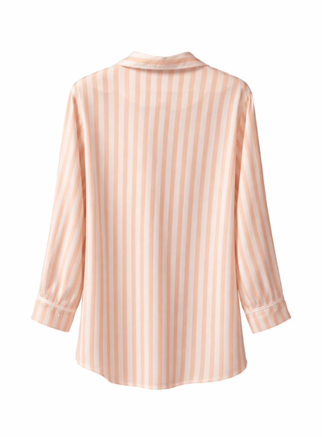 Satin Striped Nightshirt