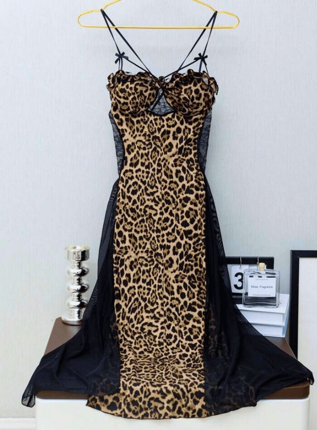 Tiger Lace Maxi Lingerie