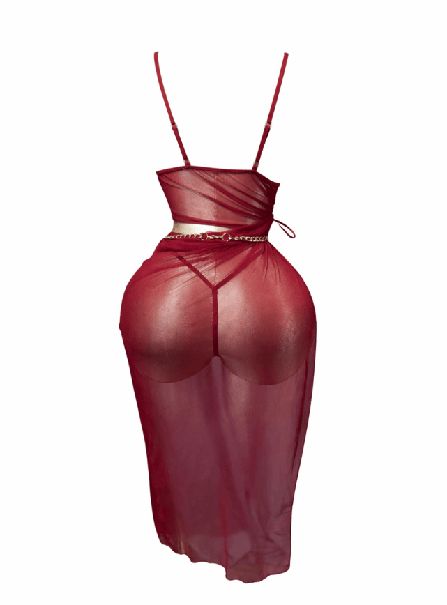 Sheer Chain Lingerie