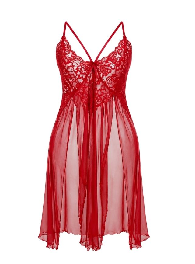 Lace Mesh Lingerie