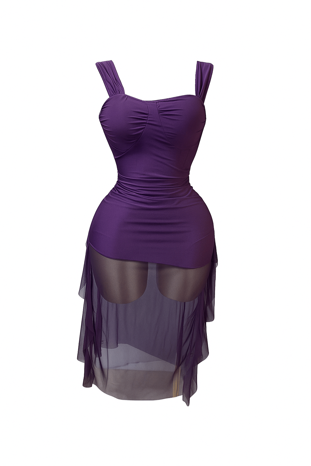 دريس مزود بدانتيل من الاسفل