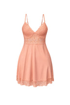 Lace Trim Short Lingerie