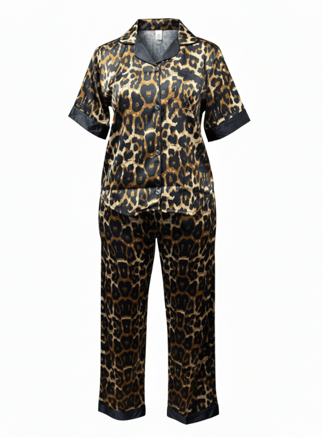 Satin Tiger Pajama