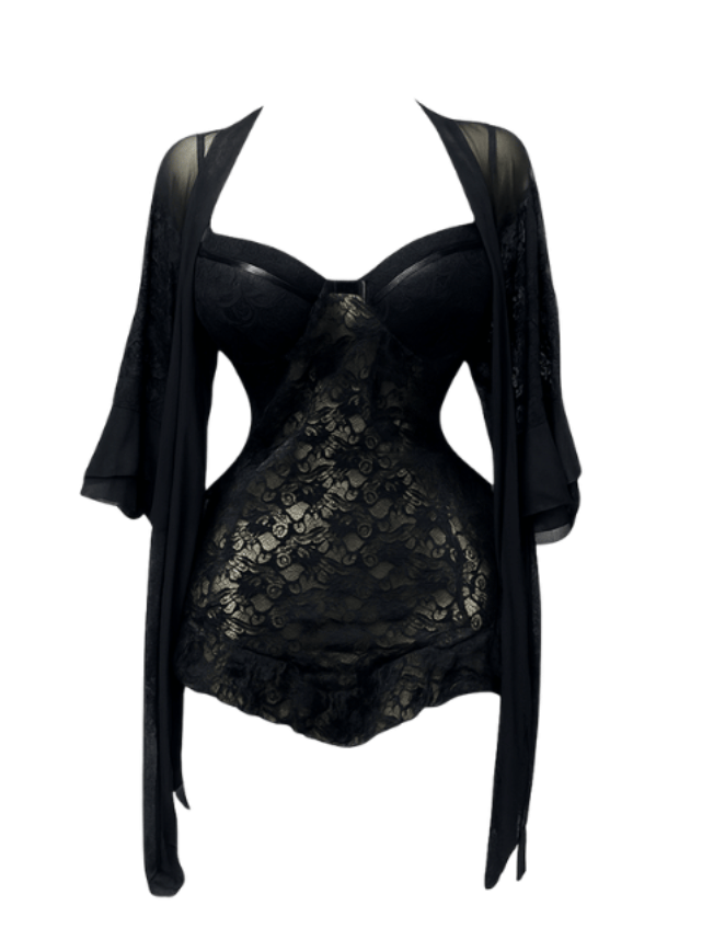 code 635 روب قصير ابيض