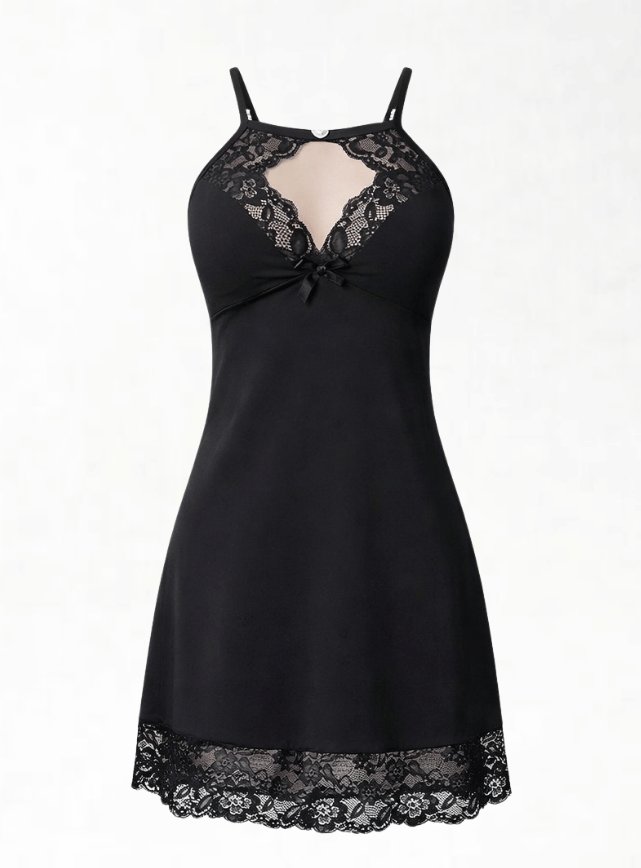 كاش قصير مزود بالدانتيل