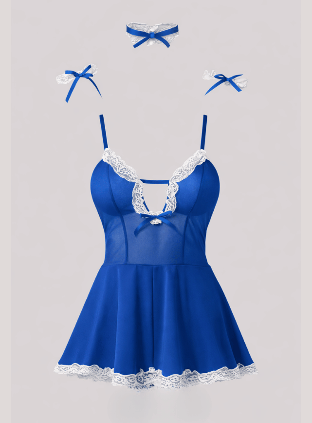 code 650 بيبي دول قصير اسود