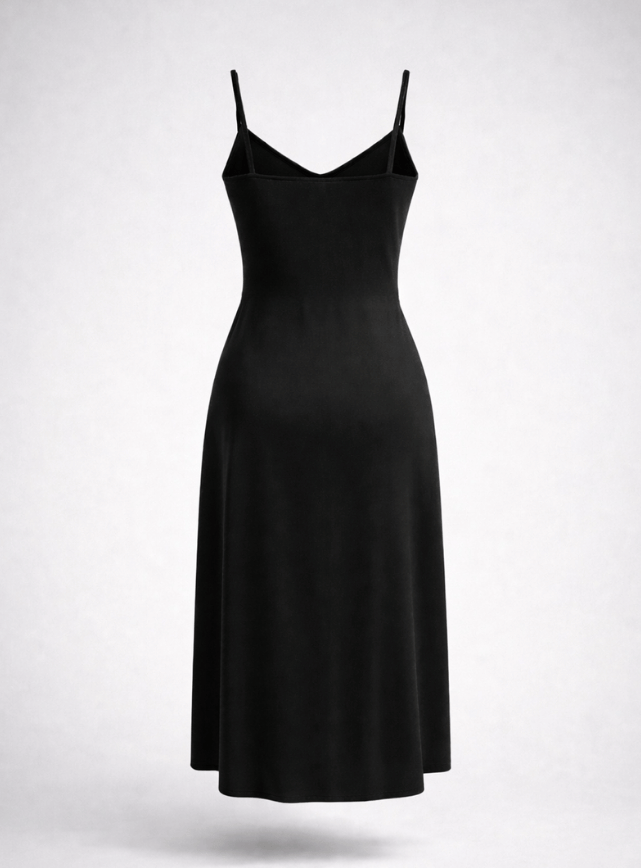 Lace spliced nightdress