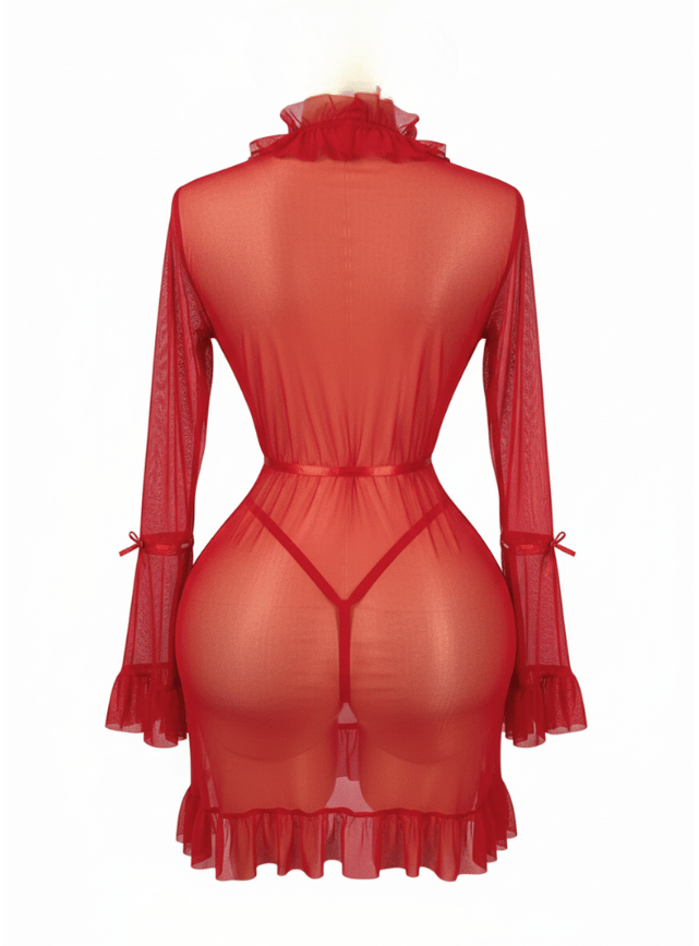 Transparent Sleeve Nightdress