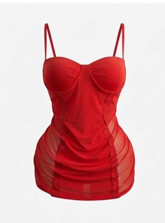 code 171 لانجري شفاف قصير