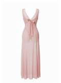 Long Sheer Backless Lingerie