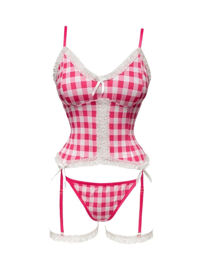 Gingham Romance Babydoll