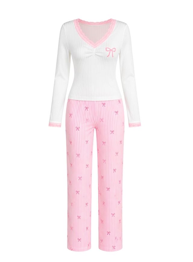 Bow Print Pajama