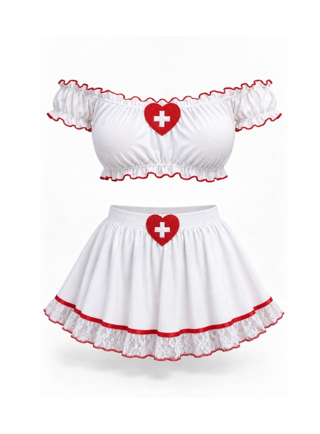 Sexy Top & Skirt Set
